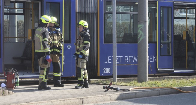 An assailant sets a woman on fire on a tram in eastern Germany and flees