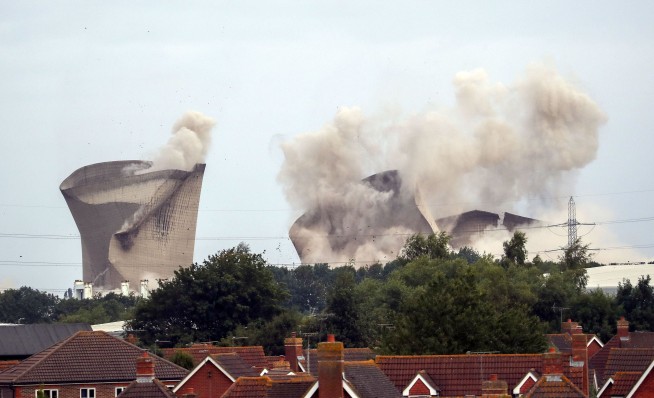 Demolition levels UK power plant once named a top eyesore