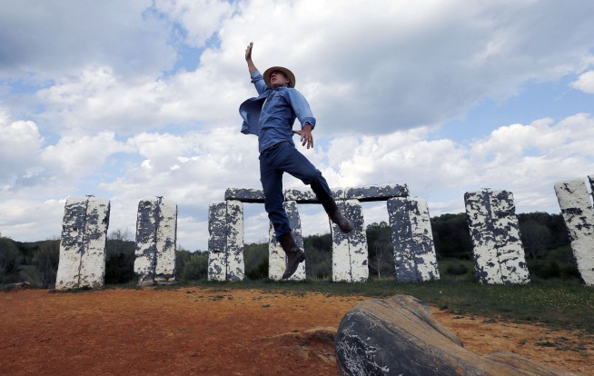 Foam Home: Plastic replica of Stonehenge to be relocated