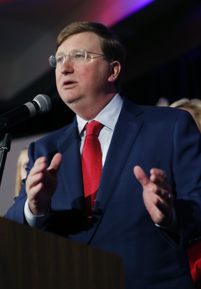 Republican Lt. Gov. Reeves wins Mississippi governor's race