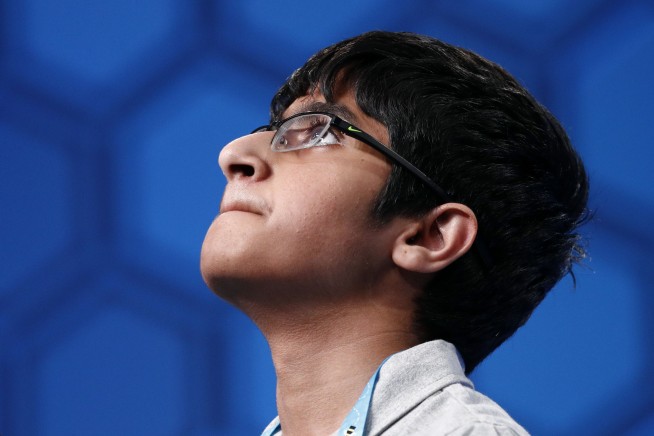 The Latest: National Spelling Bee ends in 8-way tie