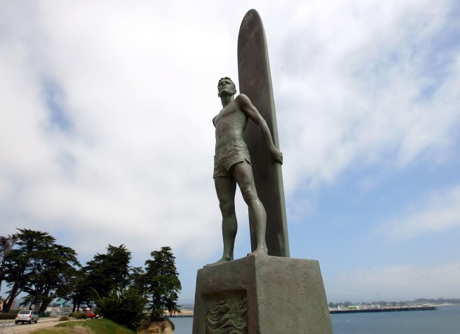 Surf's up in California, where it's now the official sport