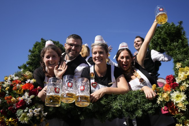 Oktoberfest is open. The world’s largest folk festival begins after ceremonial keg-tapping
