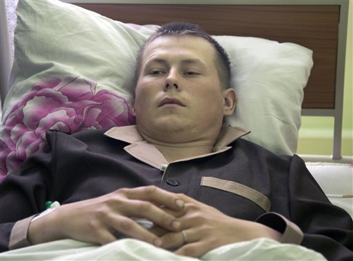 Russians captured in Ukraine send messages back home