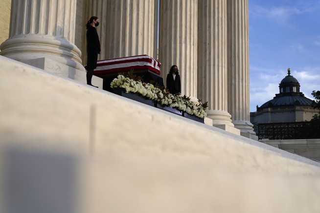Justice Ginsburg buried at Arlington in private ceremony