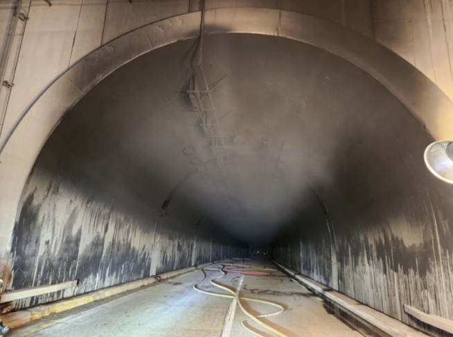 Investigators find 3rd victim from fiery Wyoming highway tunnel crash