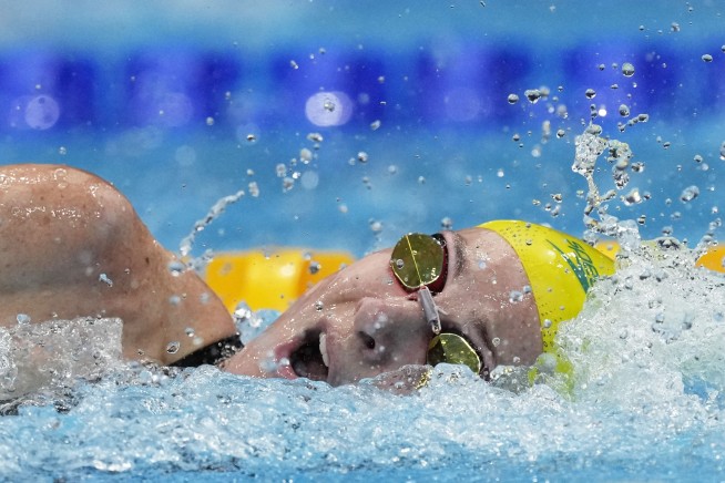 Olympic first: Men, women to swim together in the same race