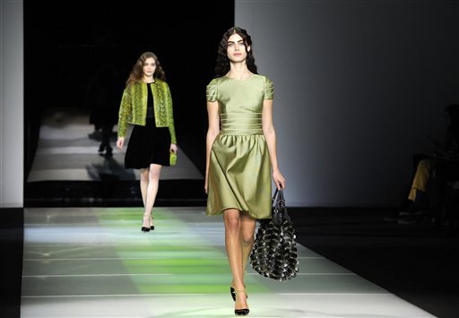 Armani left holding the proverbial bag