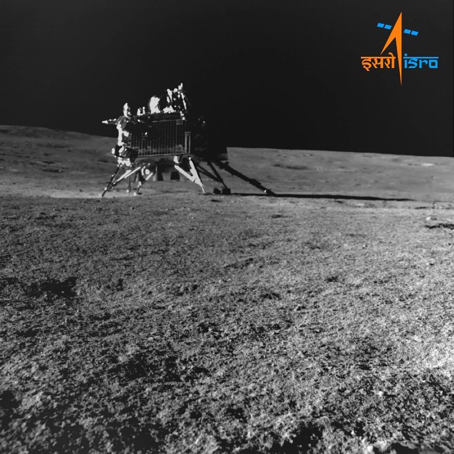 India's moon rover completes its walk. Scientists analyzing data looking for signs of frozen water