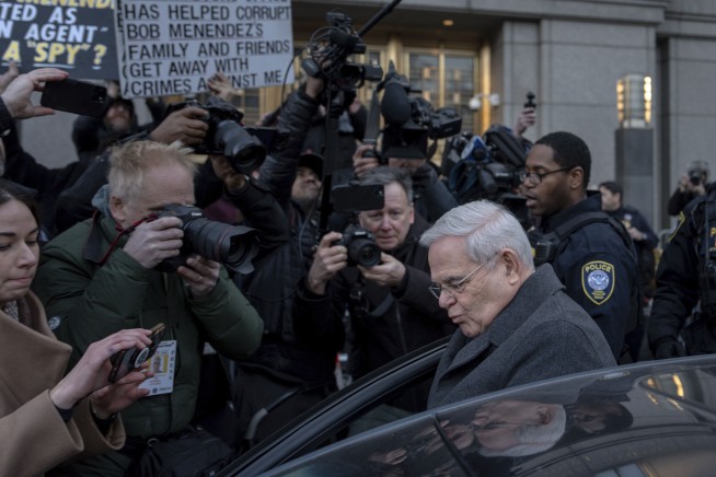Former US Sen. Bob Menendez gets 11 years in prison for taking bribes and acting as agent of Egypt