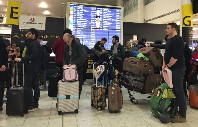 UK police free 2 drone suspects in Gatwick travel chaos