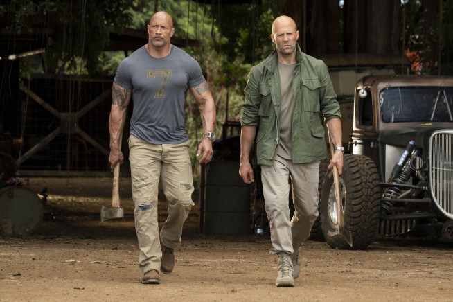 'Hobbs & Shaw' repeats at No. 1 against slew of newcomers