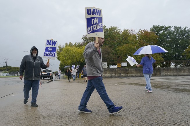 UAW strikes at General Motors plant in Texas as union goes after automakers' cash cows