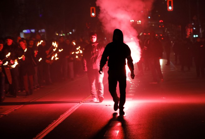 Bulgarian nationalists march in honor of pro-Nazi general