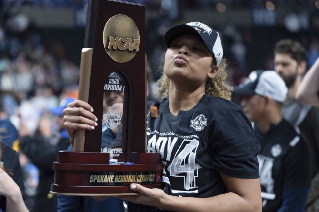 Lauren Betts and UCLA reach first Final Four of women's NCAA Tournament, beating LSU 72-65