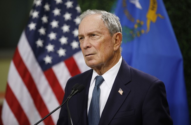 Bloomberg spending $15M-$20M to register half million voters