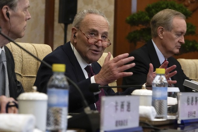 US Senate Majority Leader Schumer meets Xi and welcomes stronger Chinese statement on Hamas attack