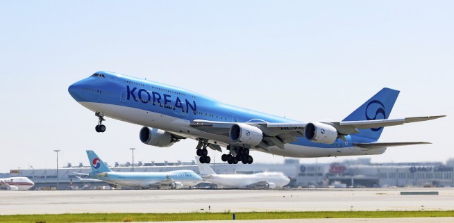 South Korea says a charter plane carrying South Korean workers will leave Atlanta at Thursday noon