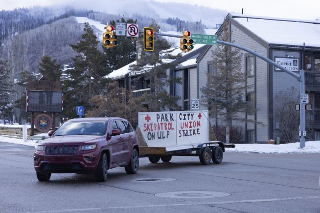 Rare ski patroller strike at largest resort in US causes long lines and closes terrain