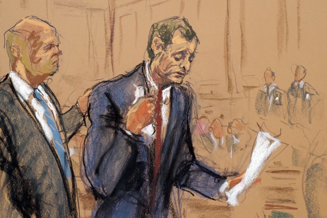 Ex-US Rep. Anthony Weiner pleads guilty in sexting case