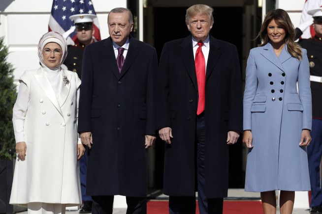 The Latest: GOP senators express concerns to Turkey’s leader