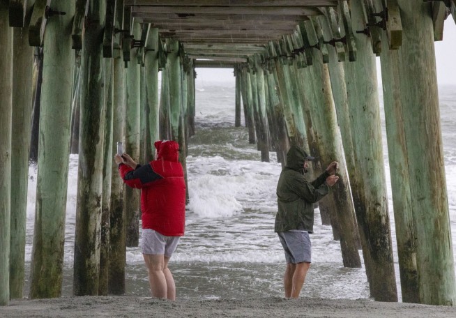 Isaias downgraded to tropical storm over eastern N. Carolina
