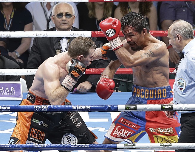 Pacquiao loses contentious WBO title fight to Jeff Horn