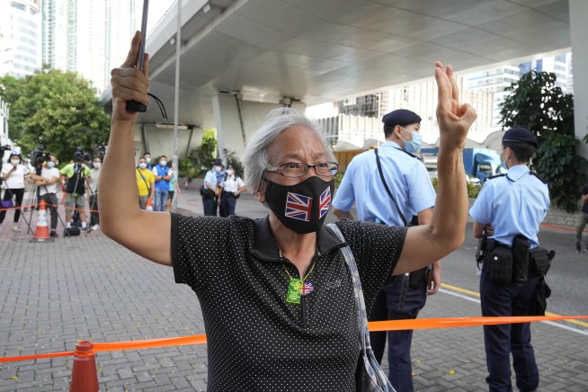 Hong Kong Tiananmen vigil leaders charged with subversion