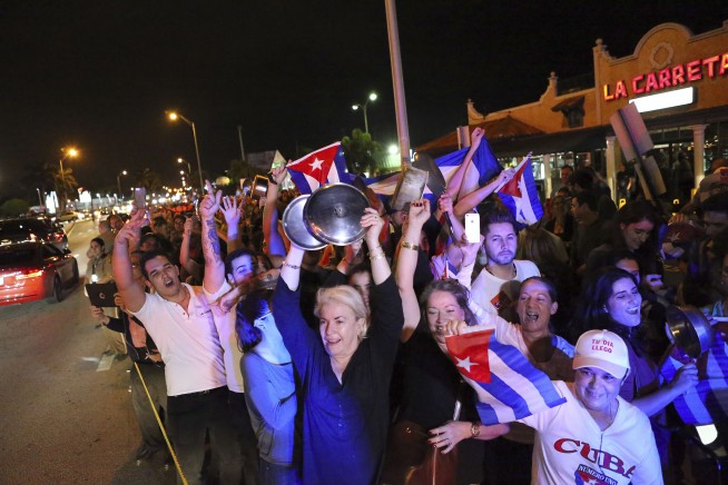 Cubans in Miami: Revelry and reflection after Castro's death