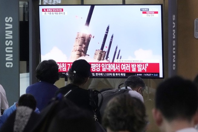 North Korea launches multiple ballistic missiles after Kim vowed to bolster war readiness