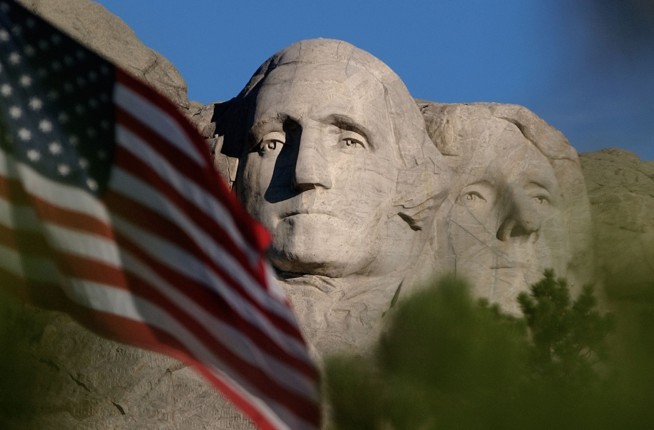 Native Americans protesting Trump trip to Mount Rushmore