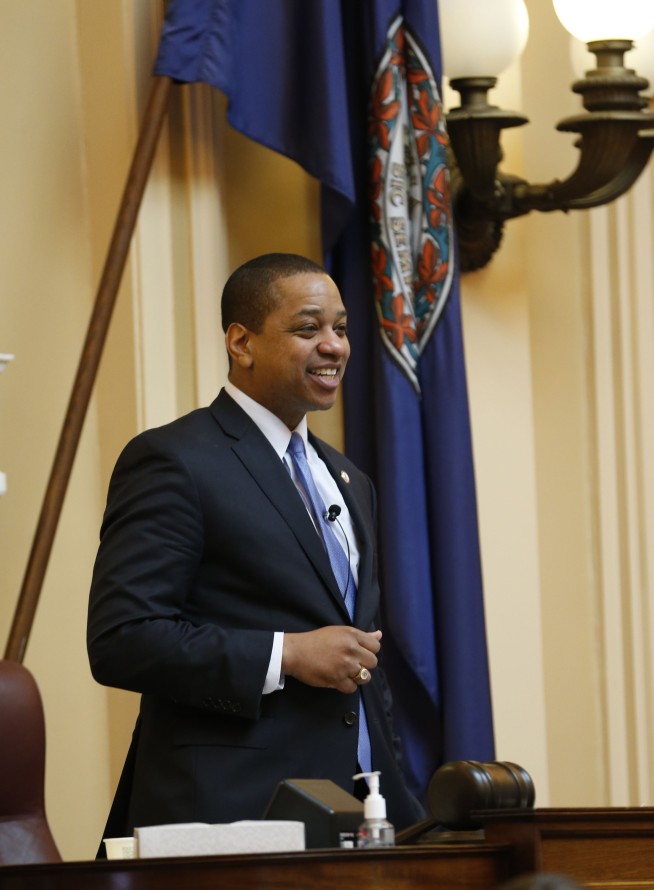 Virginia's Fairfax compares himself to lynching victims