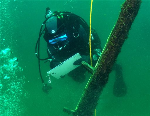 Explorer says Griffin shipwreck may be found