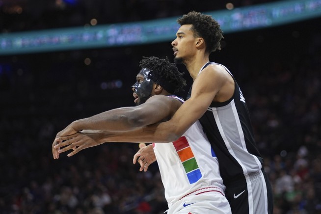 Embiid ejected after drawing 2 technicals in game against Wembanyama and Spurs