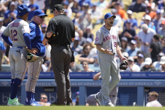 Scherzer suspended 10 games for sticky substance ejection