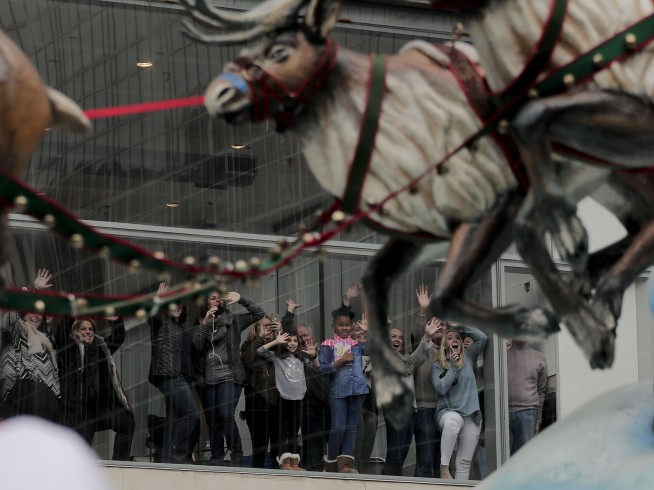 AP PHOTOS: A safe and secure Macy's Thanksgiving Day Parade