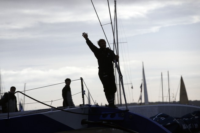 French sailor Gabart sets new solo round-the-world record