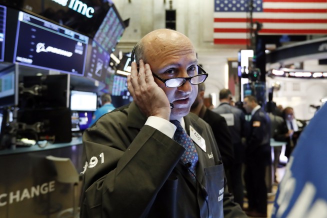 Markets Right Now: Stocks end a bumpy day mostly higher