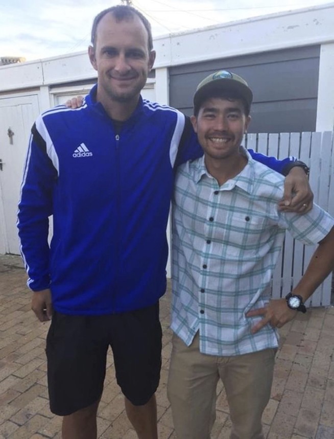 Indian island police struggle to get body of American