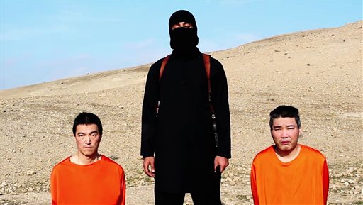 IS-linked militants say countdown for Japan's hostages began