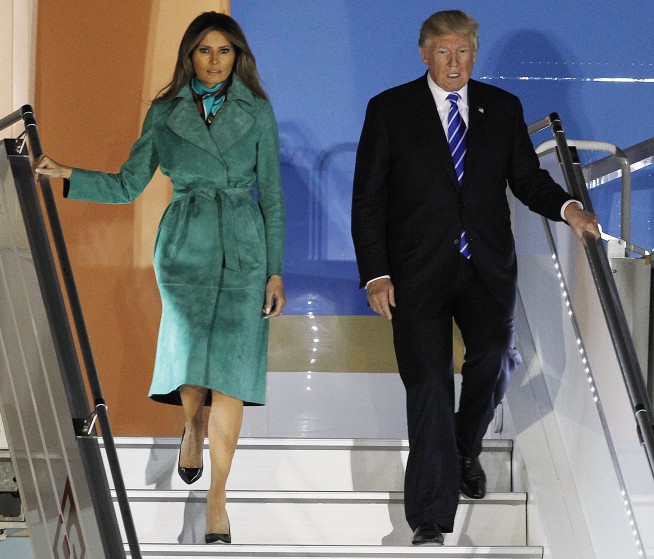 The Latest: Trump to hold news conference in Poland