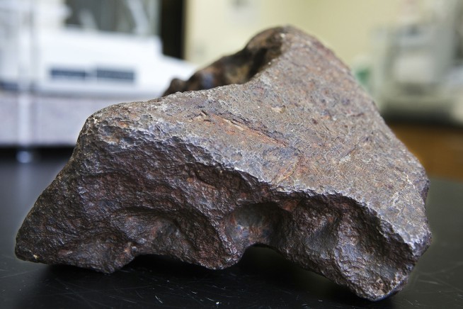 Rock used as doorstop is actually a meteorite worth $100K