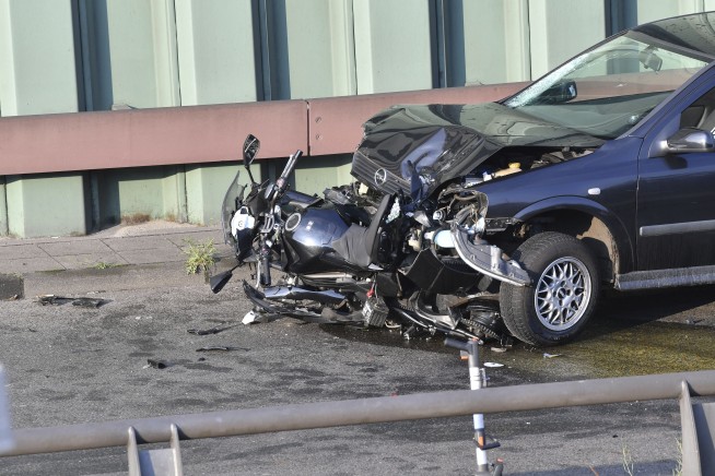 Man drove into motorcyclists in German highway terror attack