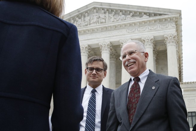 Gorsuch silent as divided Supreme Court spars over unions