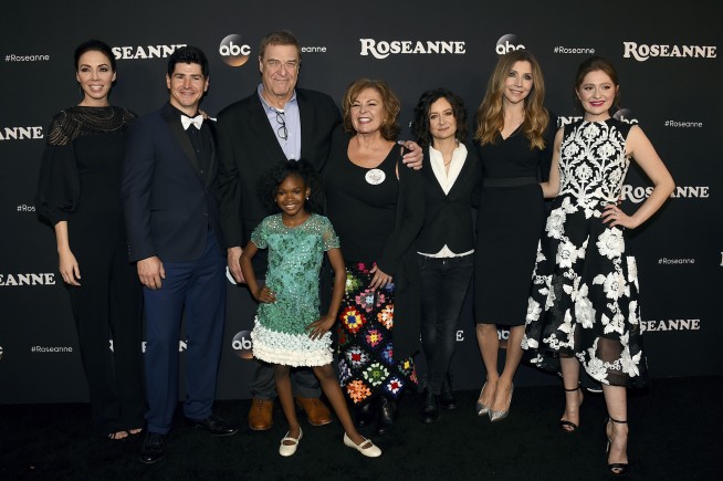 'Roseanne' finishes as most-watched comedy in last week