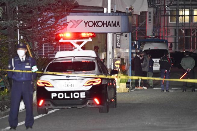 At least 15 injured in a knife and chemical attack at a factory in Japan