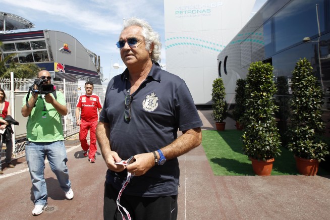 Former F1 team executive Briatore in hospital with virus