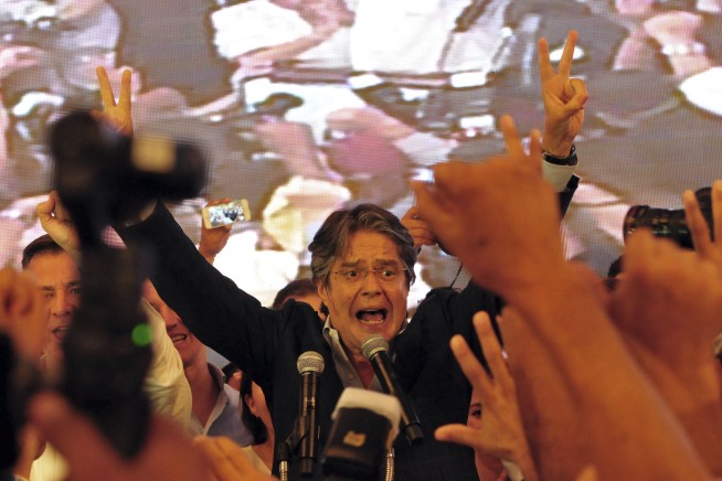 Leftist Moreno heading to disputed win in Ecuador election