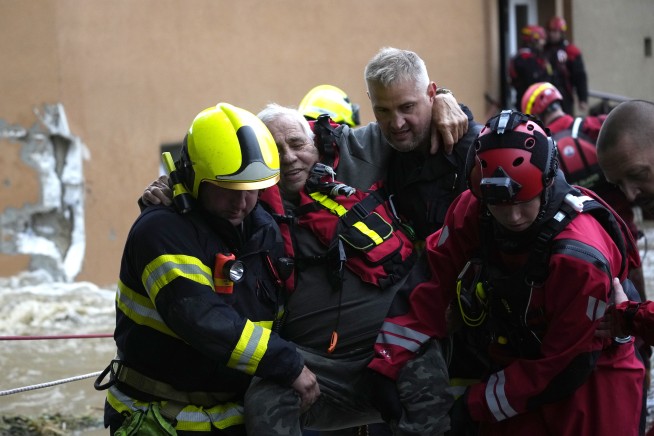 Death toll rises as torrential rain and flooding force evacuations in Central Europe