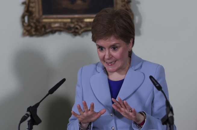 Scottish leader calls for new independence vote next year